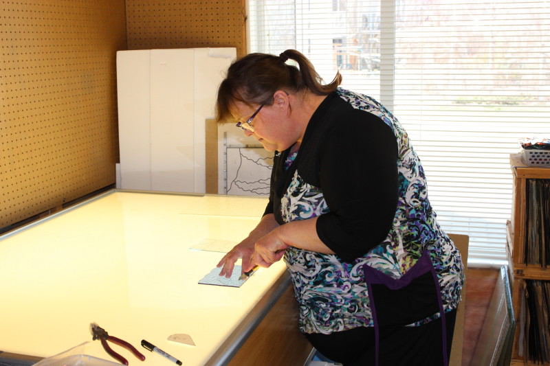 Preparing the pattern